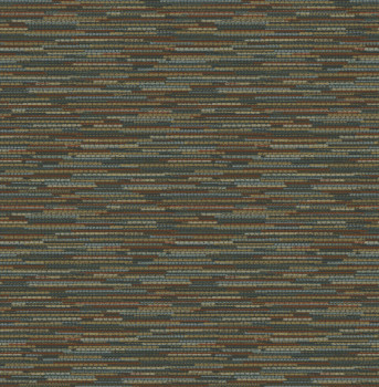 Green non-woven wallpaper, fabric imitation, 120658, Retreat, Graham&Brown Premium