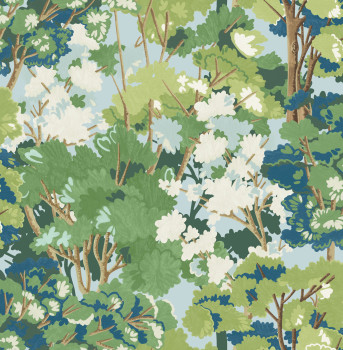 Non-woven wallpaper, forest, trees, 121454, New Eden, Graham&Brown Premium
