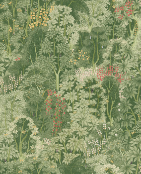 Green wallpaper, nature, trees, leaves, 121465, New Eden, Graham&Brown Premium