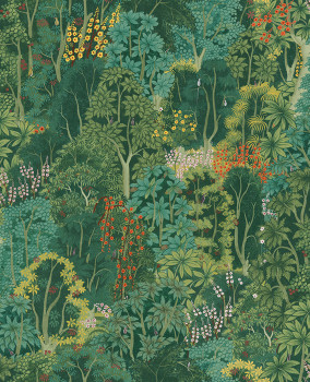 Green wallpaper, nature, trees, leaves, 121466, New Eden, Graham&Brown Premium