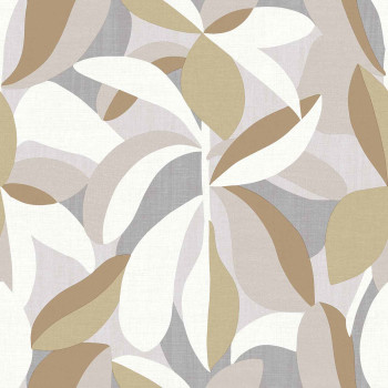 Non-woven wallpaper, colored leaves, 30103, Energie, Cristiana Masi by Parato