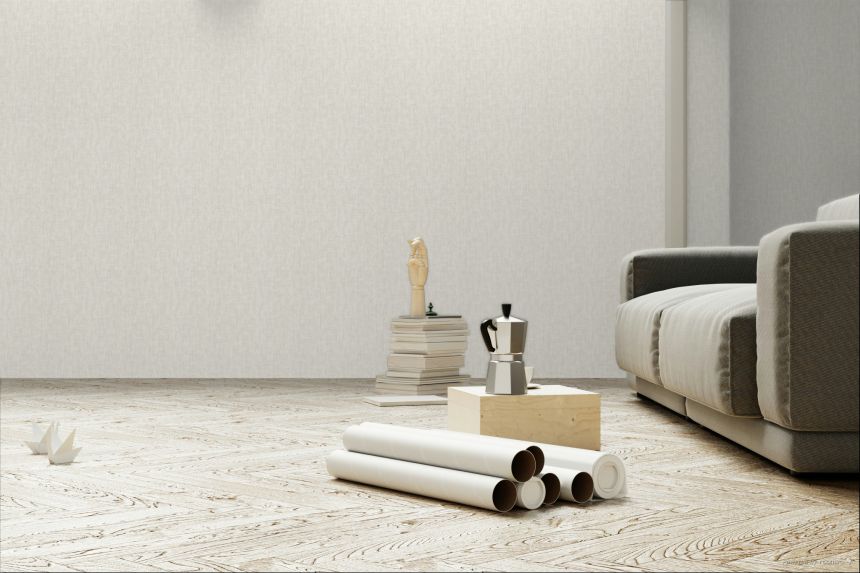 Wallpaper, beige, fabric imitation, 30181, Energie, Picutra, Top Stripes, Parato by Cristiana Masi