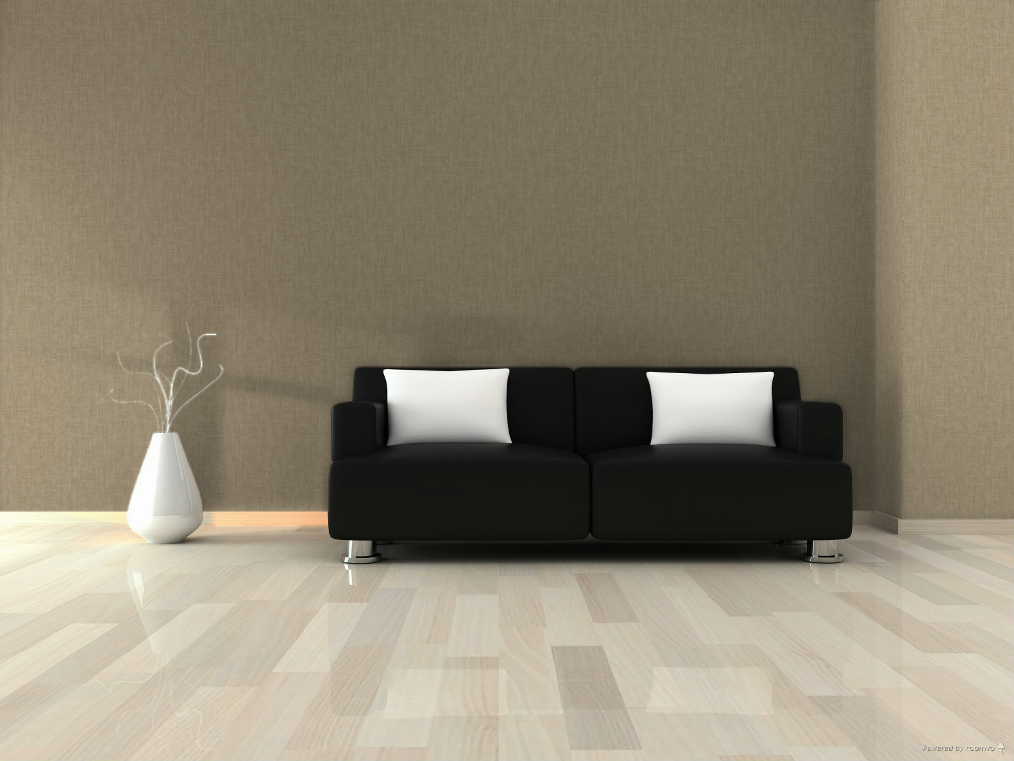 Wallpaper, brown-grey, fabric imitation, 30197, Energie, Top Stripes, Parato by Cristiana Masi