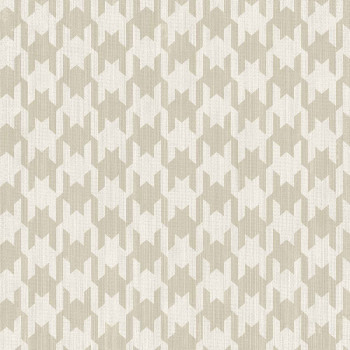 Beige wallpaper, rooster footprint, 26440, Thai, Cristiana Masi by Parato