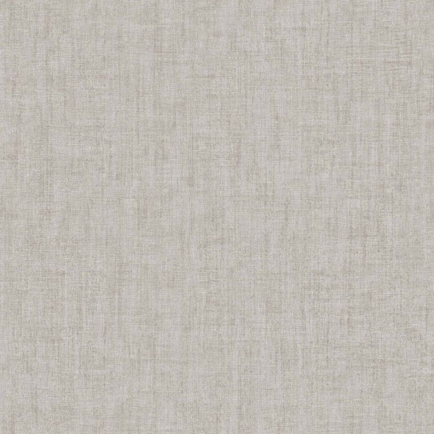 Gray-beige non-woven wallpaper, fabric imitation, 26482, Thai, Cristiana Masi by Parato