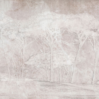 Luxury wall mural with trees, Z77564, Savana, Zambaiti Parati