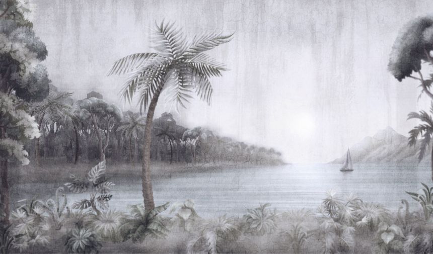 Luxury wall mural, Palm trees, sea, Z77581, Savana, Zambaiti Parati