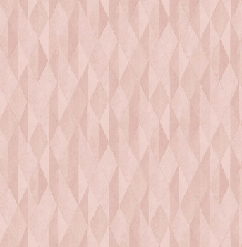 Pink geometric pattern wallpaper, 333542, Festival, Eijffinger