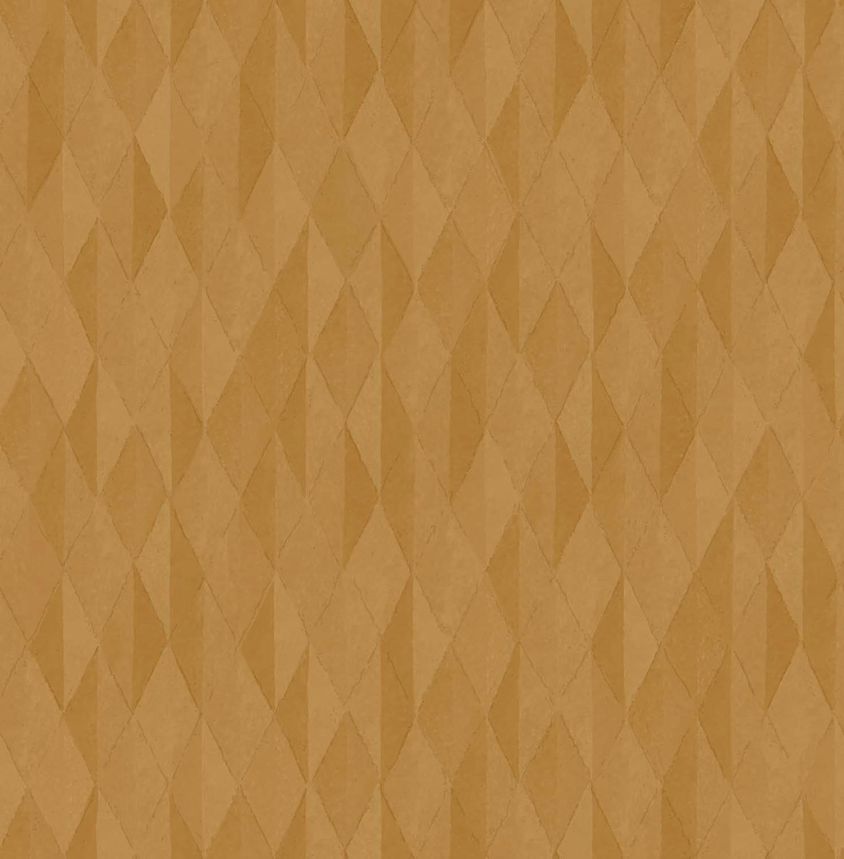 Ocher geometric pattern wallpaper, 333544, Festival, Eijffinger
