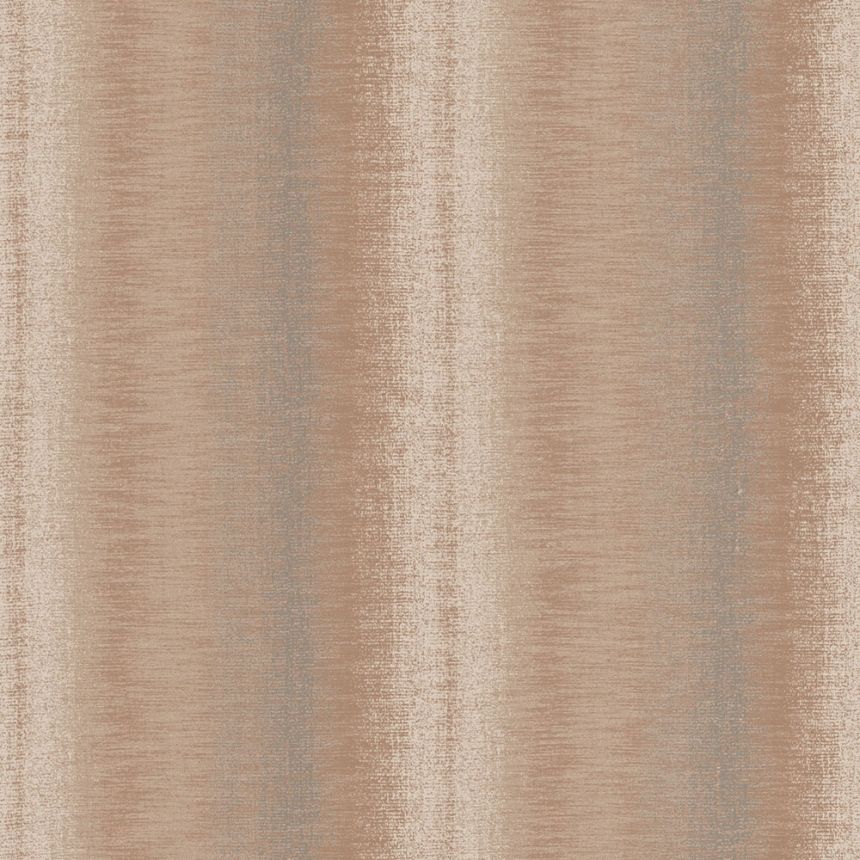 Terracotta non-woven wallpaper, stripes, RE25142, Reflect, Decoprint