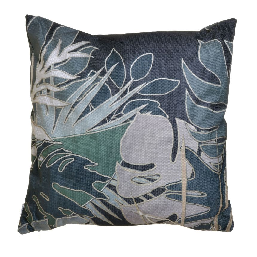 Cushion with leaves, 3-40-610-0001, In Art
