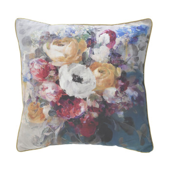 Cushion with flowers, 3-40-865-0258, InArt