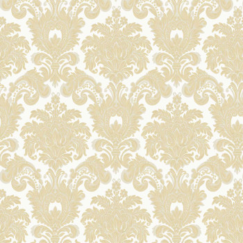 Gold-beige non-woven baroque wallpaper, 33322, Tradizioni, Cristiana Masi by Parato