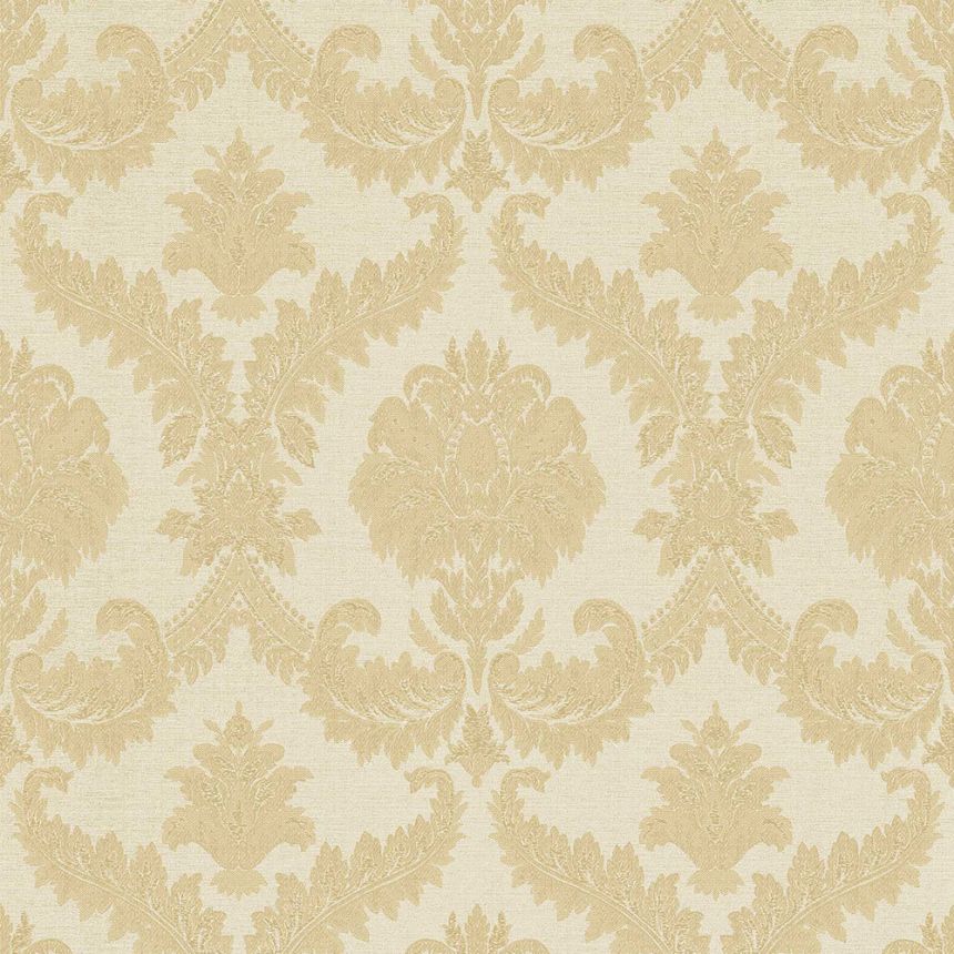 Gold-beige non-woven baroque wallpaper, 33332, Tradizioni, Cristiana Masi by Parato