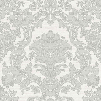 Sand color non-woven baroque wallpaper, 33341, Tradizioni, Cristiana Masi by Parato