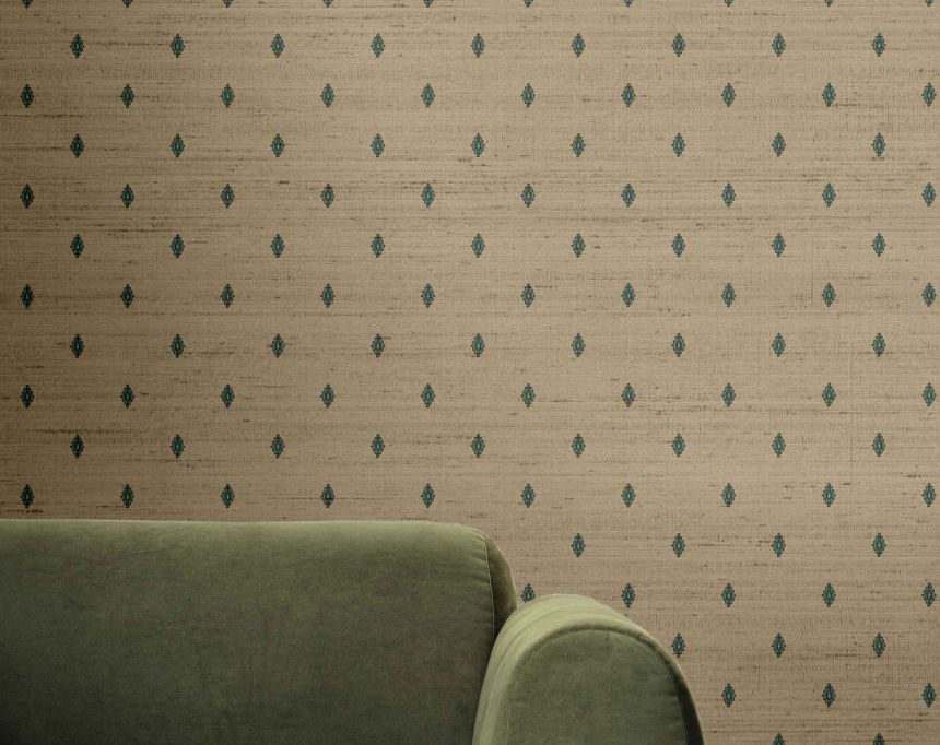 Cream non-woven baroque wallpaper, 33351, Tradizioni, Cristiana Masi by Parato