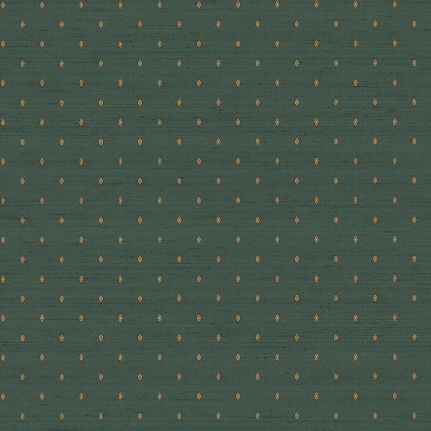 Green non-woven baroque wallpaper,, 33355, Tradizioni, Cristiana Masi by Parato