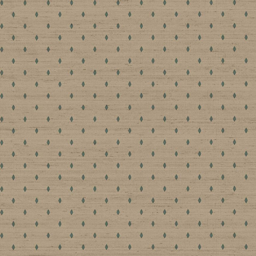 Brown non-woven baroque wallpaper, 33357, Tradizioni, Cristiana Masi by Parato