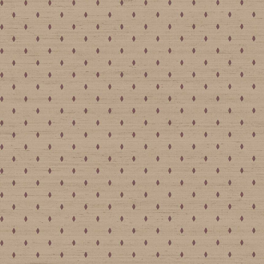 Brown-beige non-woven baroque wallpaper, 33358, Tradizioni, Cristiana Masi by Parato