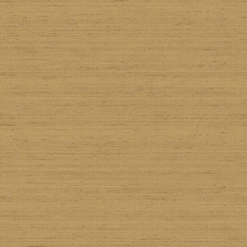 Brown-gold non-woven wallpaper, fabric imitation, 33387, Tradizioni, Cristiana Masi by Parato