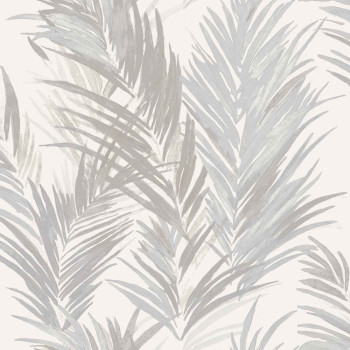 Cream wallpaper branches, leaves, 43810, Terra, Cristiana Masi by Parato