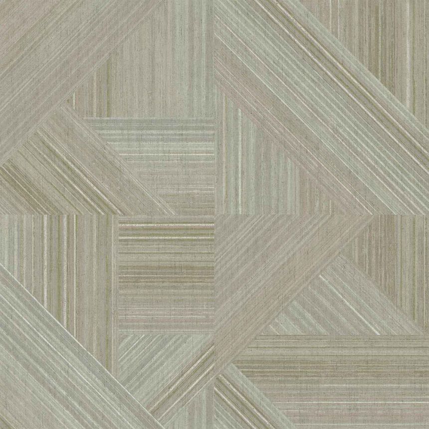 Green geometric wallpaper, 43845, Terra, Cristiana Masi by Parato