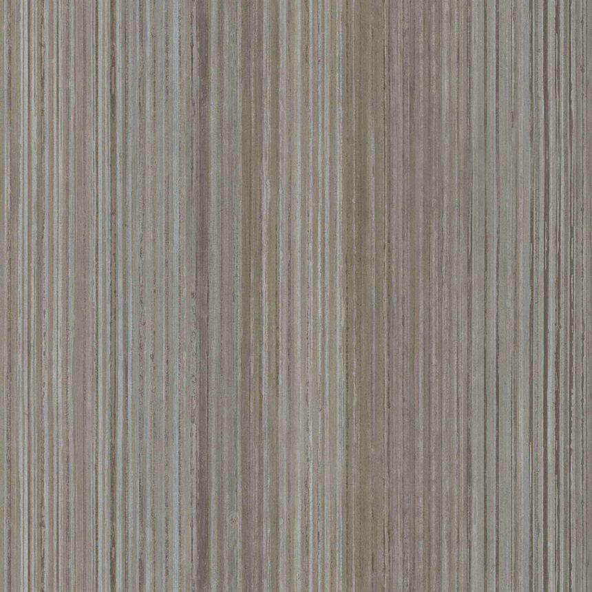 Gray-brown striped wallpaper, 43856, Terra, Cristiana Masi by Parato