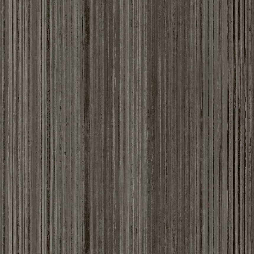 Gray-brown striped wallpaper, 43859, Terra, Cristiana Masi by Parato