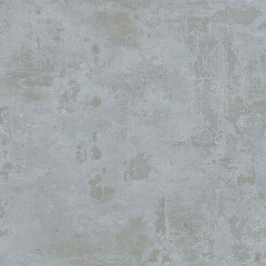 Gray-blue non-woven wallpaper, fabric imitation, 43876, Terra, Cristiana Masi by Parato