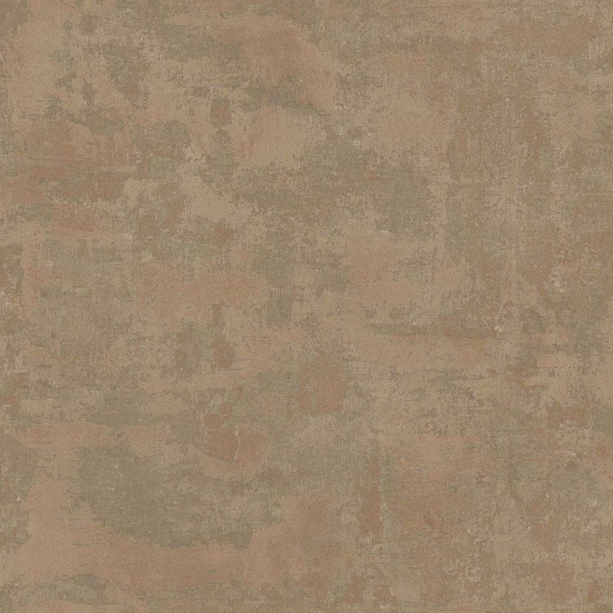 Brown non-woven wallpaper, fabric imitation, 43878, Terra, Cristiana Masi by Parato