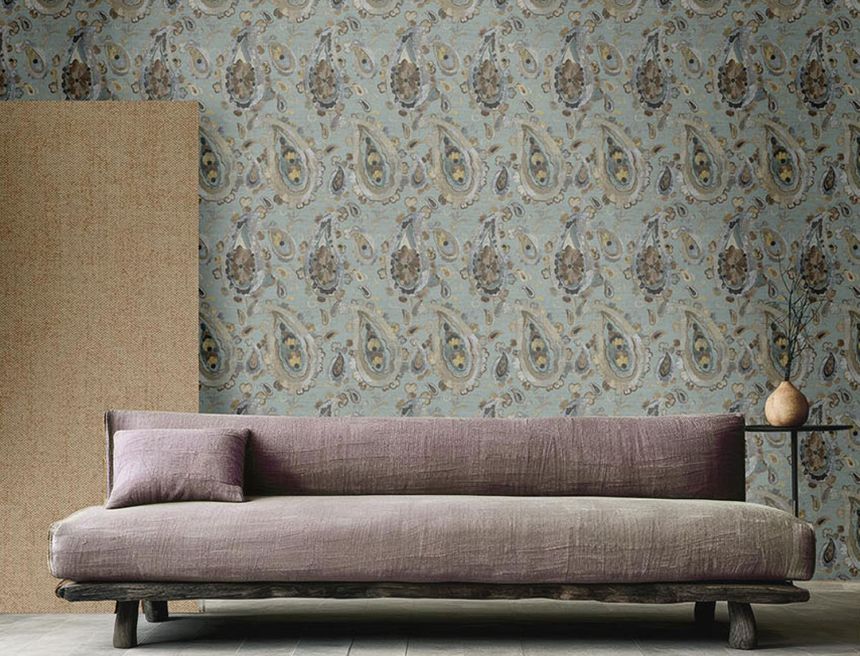 Non-woven wallpaper, ornaments, grey, 39013, Arché, Cristiana Masi by Parato