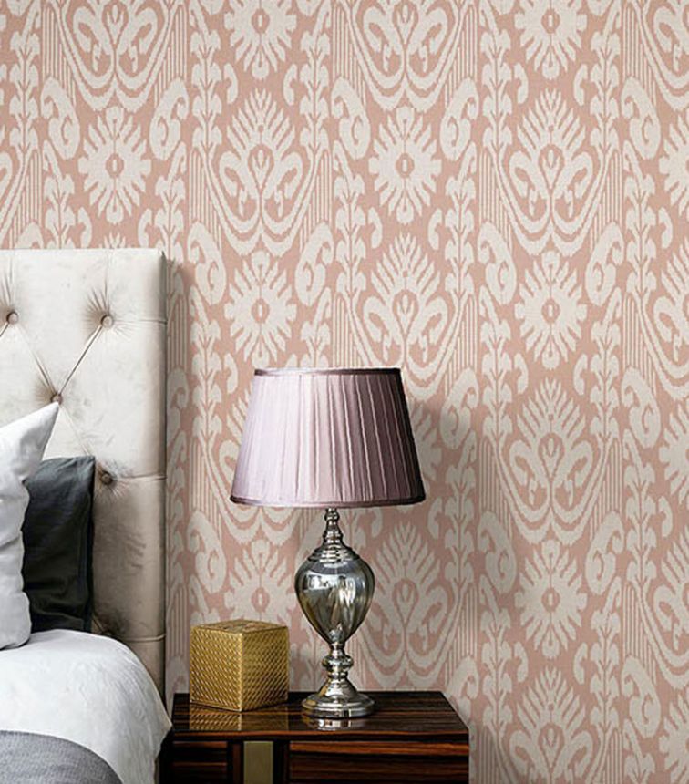 Non-woven wallpaper, baroque, pink, 39024, Arché, Cristiana Masi by Parato