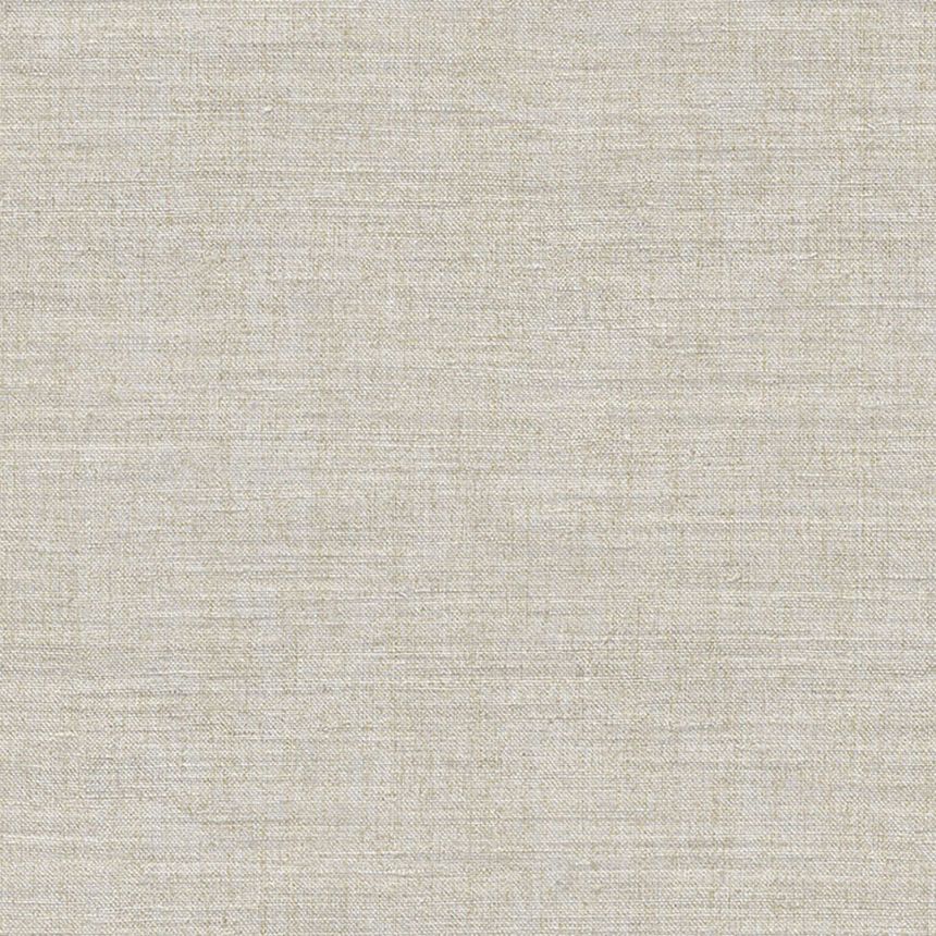 Non-woven wallpaper, grey-beige, fabric imitation, 39042, Arché, Pictura, Cristiana Masi by Parato