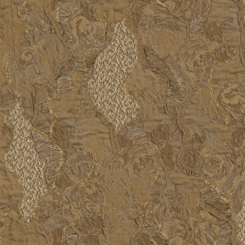 Luxury brown-gold wallpaper, stucco plaster, Z34903, Elie Saab 2