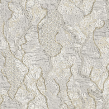 Luxury grey-gold wallpaper, stucco plaster, Z34909, Elie Saab 2