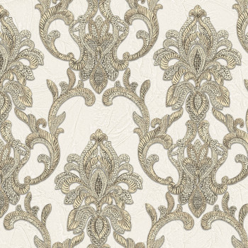 Luxury cream baroque wallpaper, Z34933, Elie Saab 2