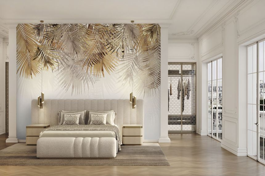 Luxury wall mural, palm branches, Z34956, Elie Saab 2