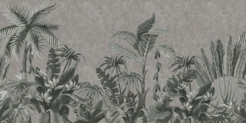 Luxury wall mural with tropical plants, Z34993, Elie Saab