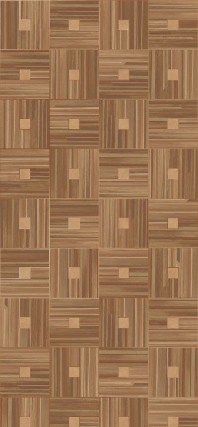 Geometric non-woven wall mural, paneling imitation, 340182, Gilded, Eijffinger