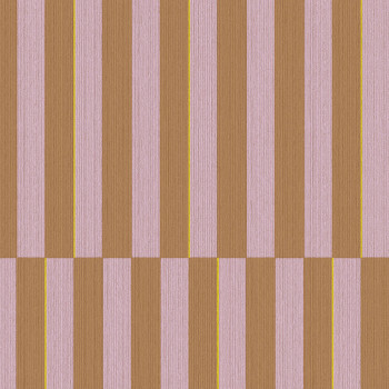 Brown-purple striped retro wallpaper, 333624, Revive, Eijffinger