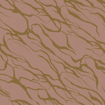 Rose-gold non-woven wallpaper, 333642, Revive, Eijffinger