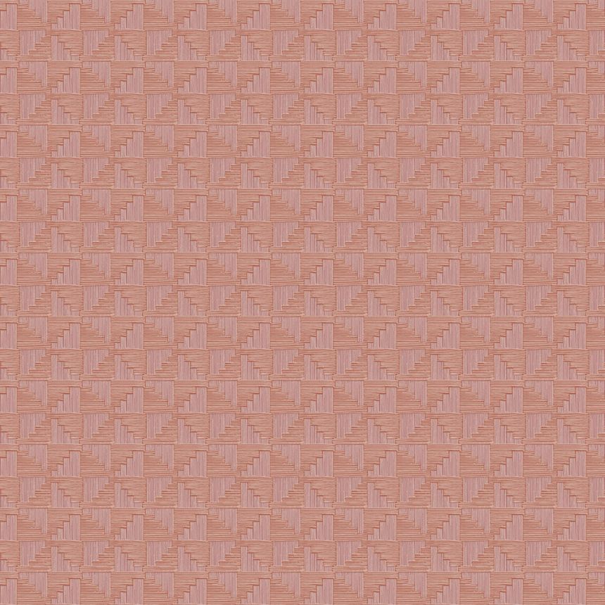 Terracotta geometric retro wallpaper, 333657, Revive, Eijffinger