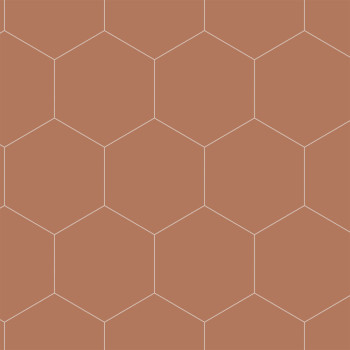 Geometric non-woven wallpaper, brown, 139376 Bloom, Esta Home