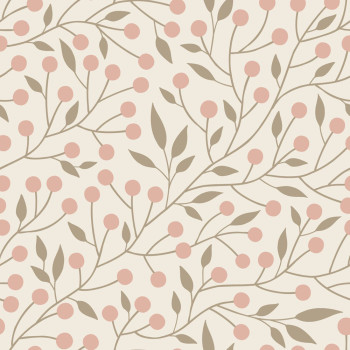 Non-woven wallpaper, branches, 139589, Bloom, Esta Home