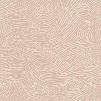 Non-woven wallpaper, waves, pink, 139662, Bloom, Esta Home