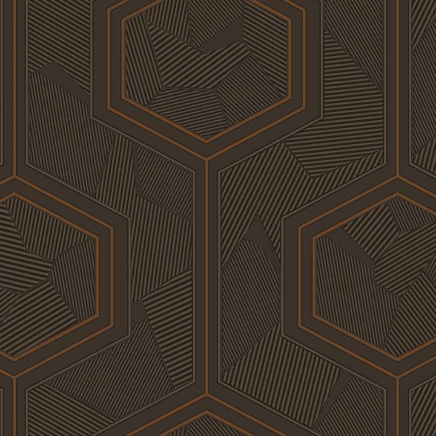 Luxury brown geometric wallpaper, Z12847, Automobili Lamborghini 3