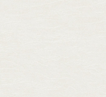 Non-woven wallpaper, waves, cream, TER001, Terra, Masureel