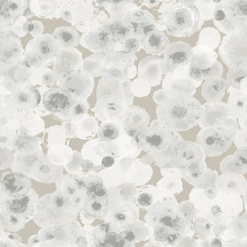 Children's beige wallpaper, bubbles, M1054-4, Mika,  ICH Wallcoverings