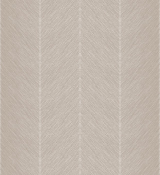 Beige non-woven wallpaper, zig zag pattern, M1803-5, Mika,  ICH Wallcoverings