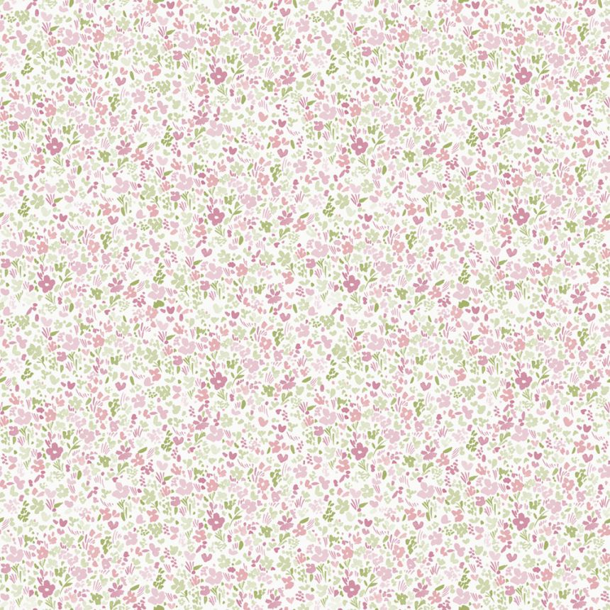 Floral non-woven wallpaper, MG56669, Mika,  ICH Wallcoverings